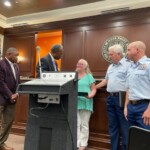 Moss Point Mayor Knight, Patti Brook, US Coast Guard